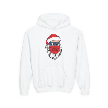 Youth Heavy Blend Hooded Sweatshirt - Santa Super kiddo - [[{"value":"Wonderwear Kid"}]]