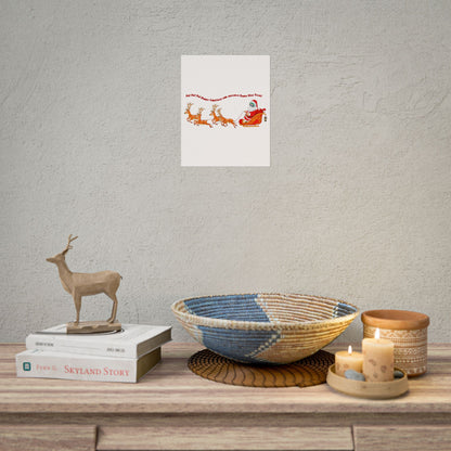 Rolled Posters - Santa kiddo - [[{"value":"Wonderwear Kid"}]]