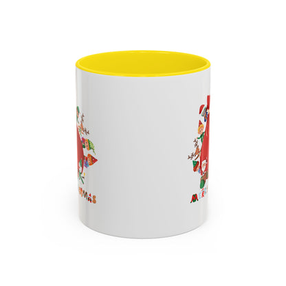 Accent Coffee Mug - Super kiddo and big christmas gift - [[{"value":"Wonderwear Kid"}]]