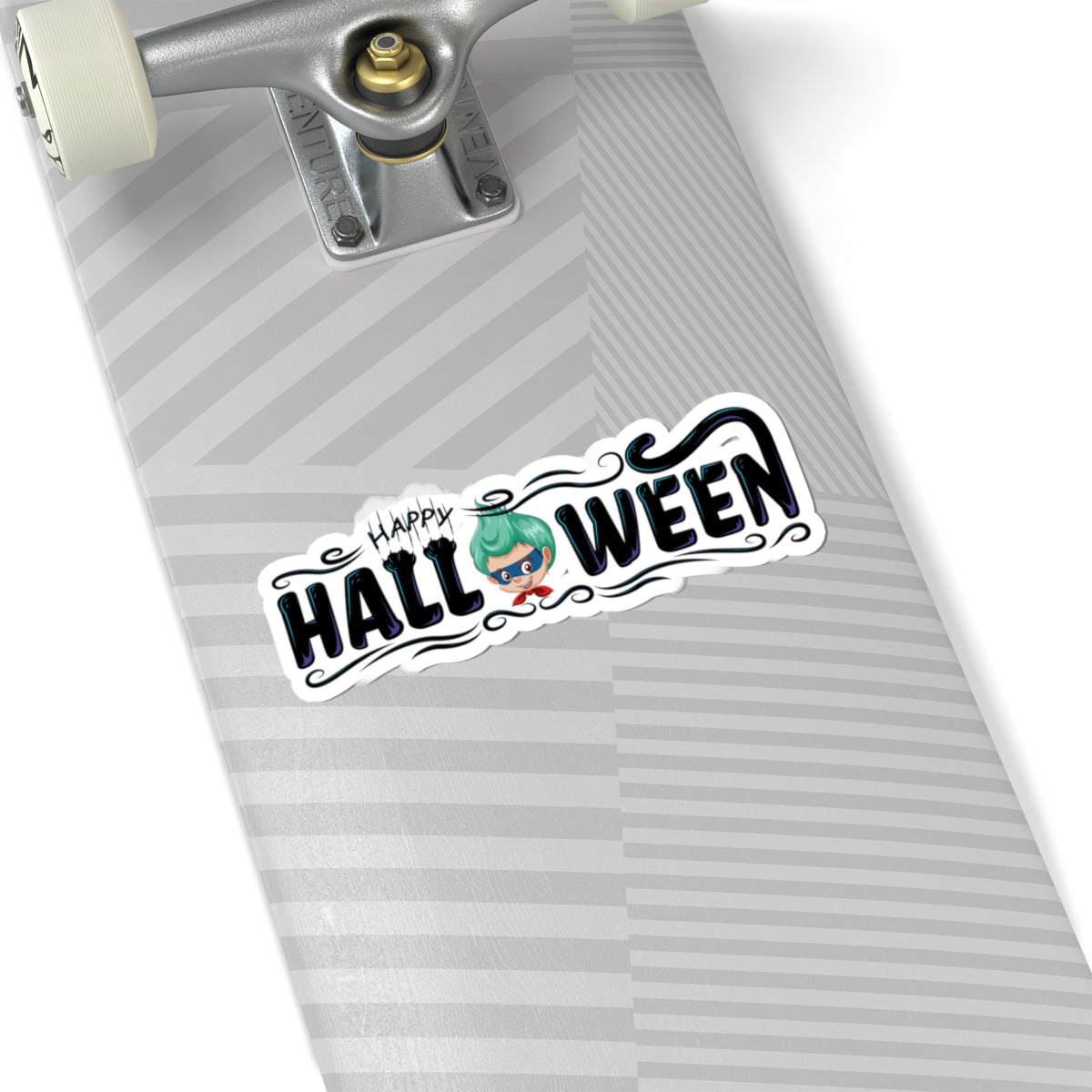 Kiss-Cut Stickers - Happy halloween by super kiddo Printify