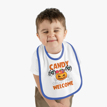 Baby Bib - Candy collectors by super kiddo Printify