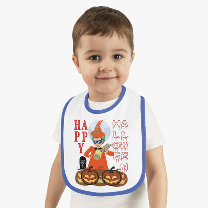 Baby Bib - Holloween design by super kiddo Printify