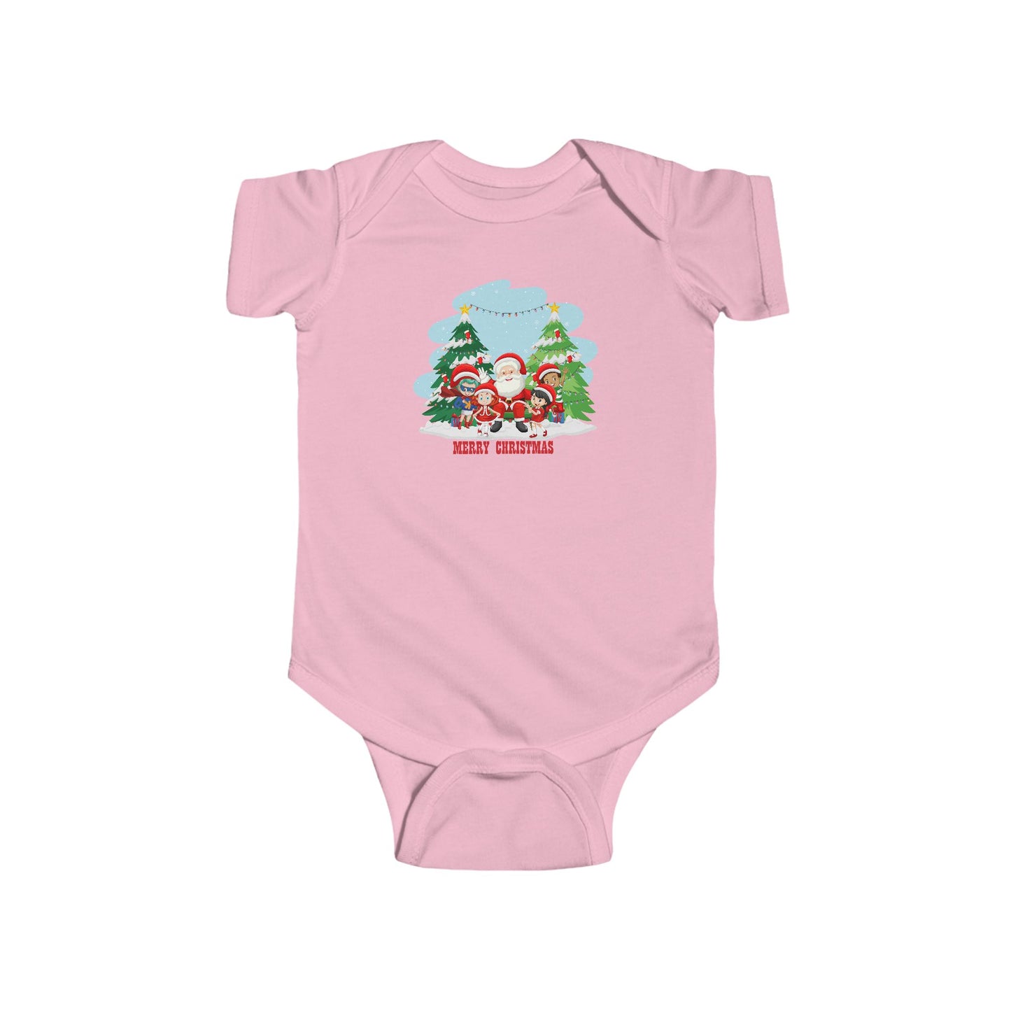 Infant Bodysuit - Super kiddo with santa claus Merry christmas - [[{"value":"Wonderwear Kid"}]]