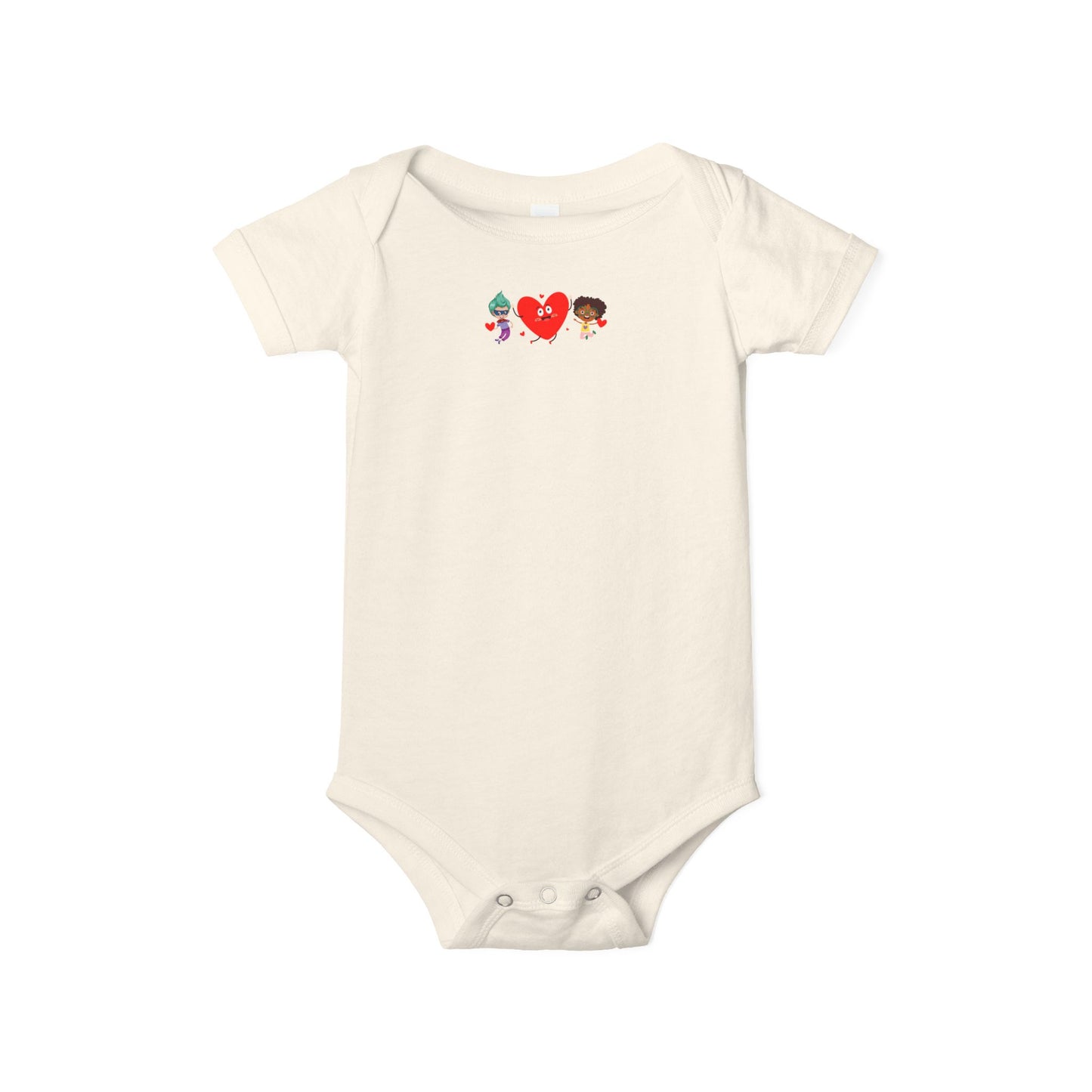 Infant Jersey One Piece - Valentines - Super kiddo and friend - [[{"value":"Wonderwear Kid"}]]