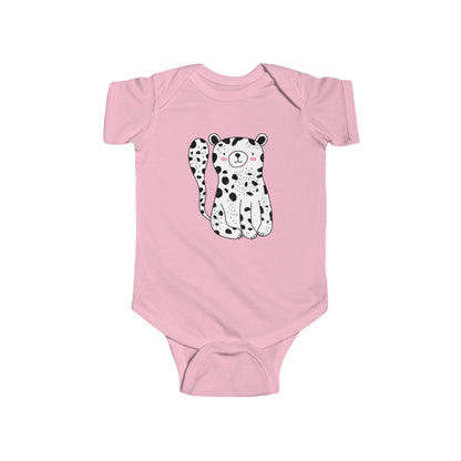 Infant Fine Jersey Bodysuit - The tiger Printify