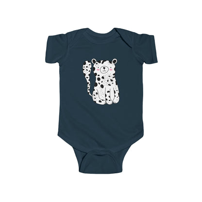 Infant Fine Jersey Bodysuit - The tiger Printify