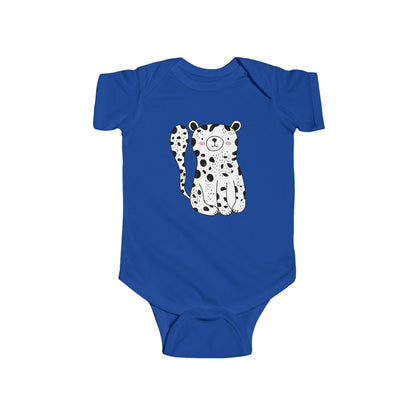Infant Fine Jersey Bodysuit - The tiger Printify