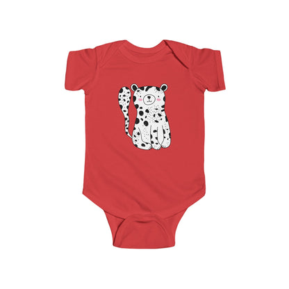 Infant Fine Jersey Bodysuit - The tiger Printify