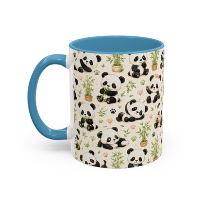 Accent Coffee Mug  (11/15 oz) - baby pandas