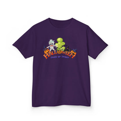 Kids Heavy Cotton™ Tee - Trick or Treat - [[{"value":"Wonderwear Kid"}]]