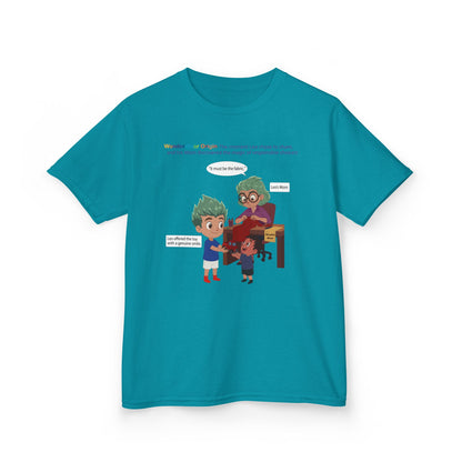 Kids Heavy Cotton™ Tee - WonderWear Origin - [[{"value":"Wonderwear Kid"}]]