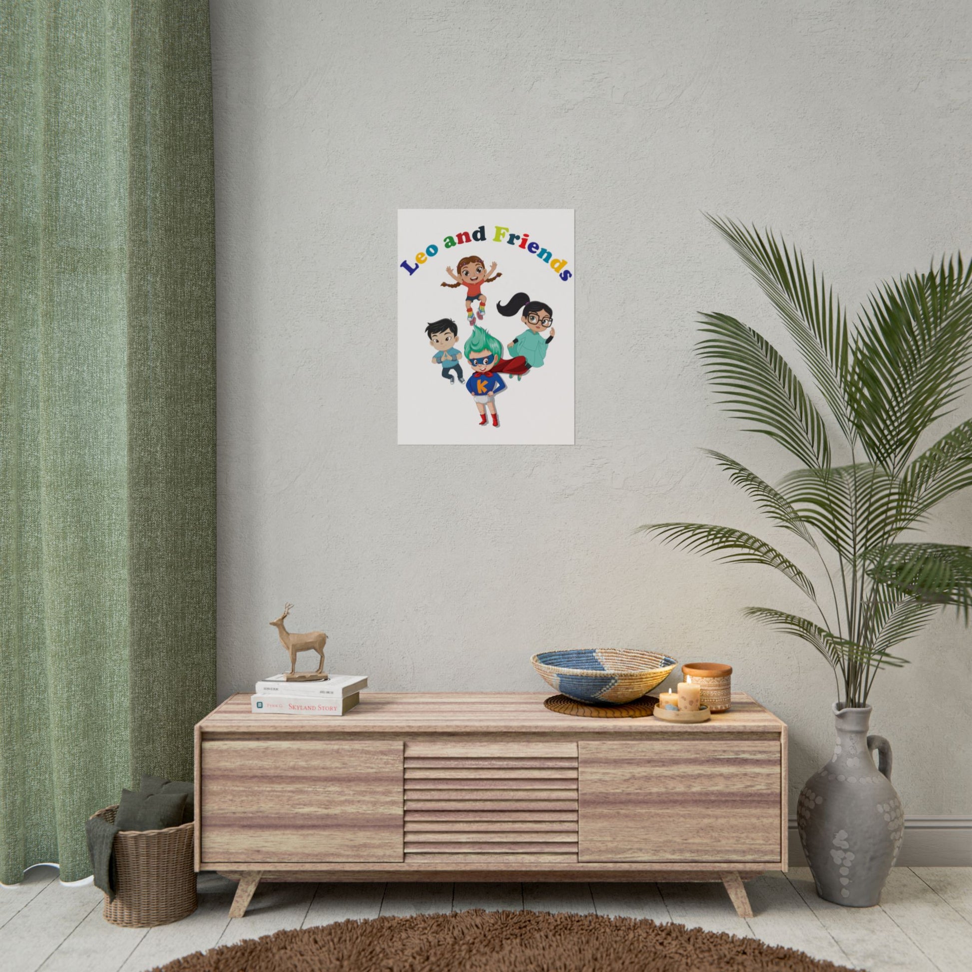 Rolled Posters - Leo & Friends - [[{"value":"Wonderwear Kid"}]]