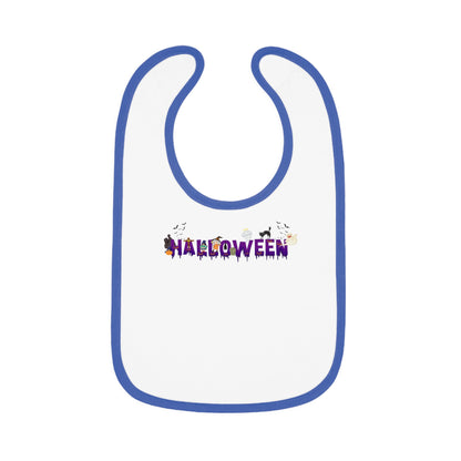 Baby Bib - Holloween word Printify