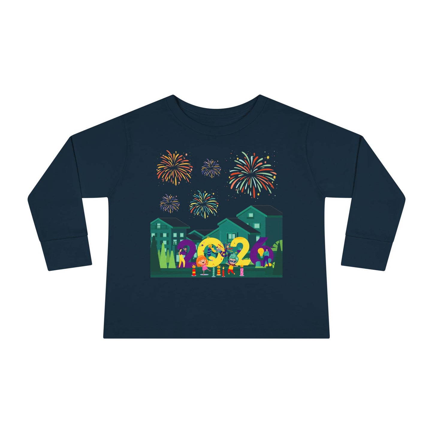 Toddler Long Sleeve Tee - Super kiddo on house - [[{"value":"Wonderwear Kid"}]]