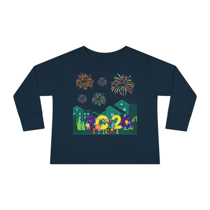 Toddler Long Sleeve Tee - Super kiddo on house - [[{"value":"Wonderwear Kid"}]]