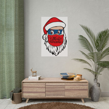 Rolled Posters - Santa Super kiddo - [[{"value":"Wonderwear Kid"}]]