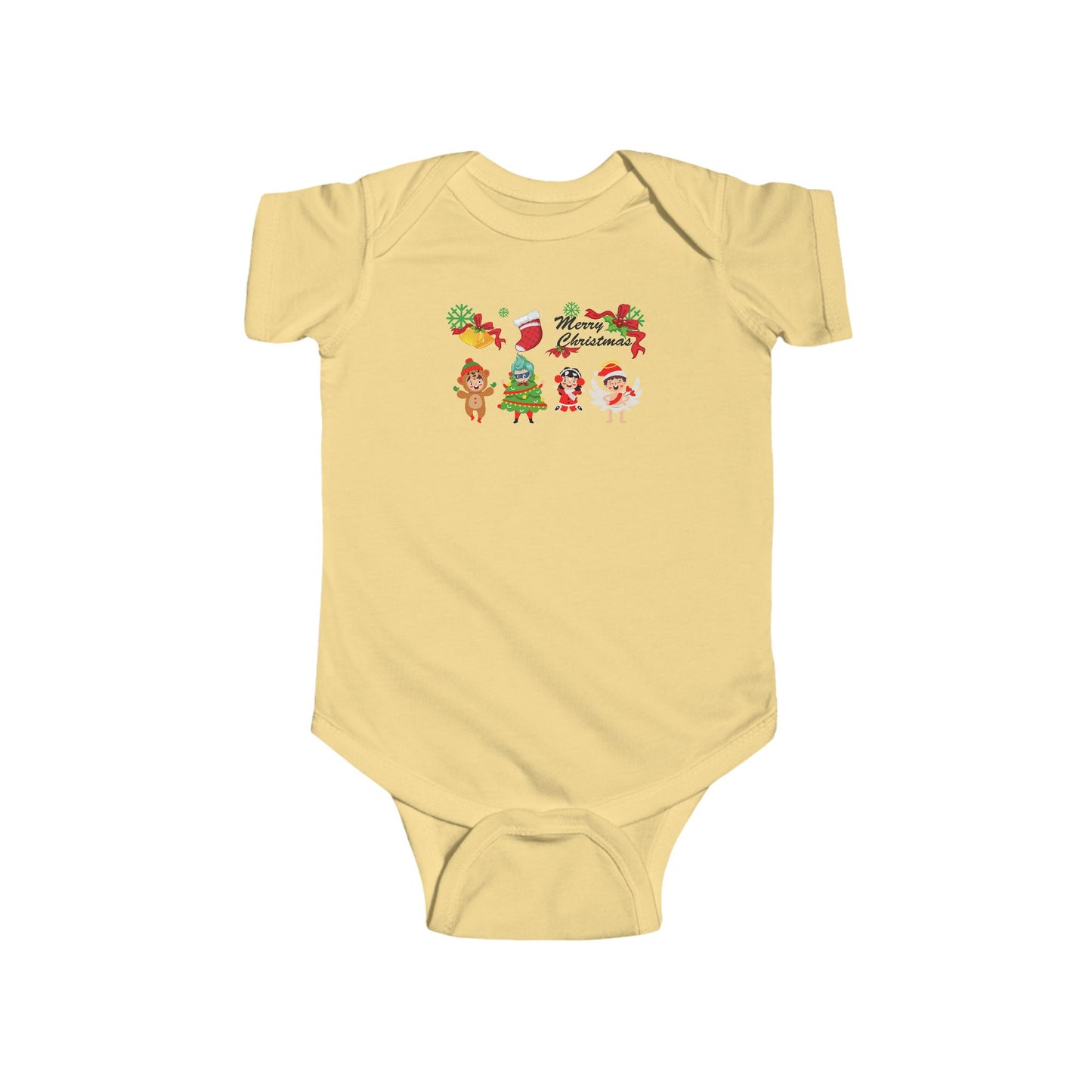 Infant Bodysuit - Merry christmas from super kid - [[{"value":"Wonderwear Kid"}]]
