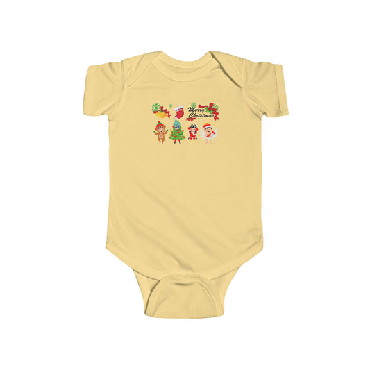 Infant Bodysuit - Merry christmas from super kid - [[{"value":"Wonderwear Kid"}]]