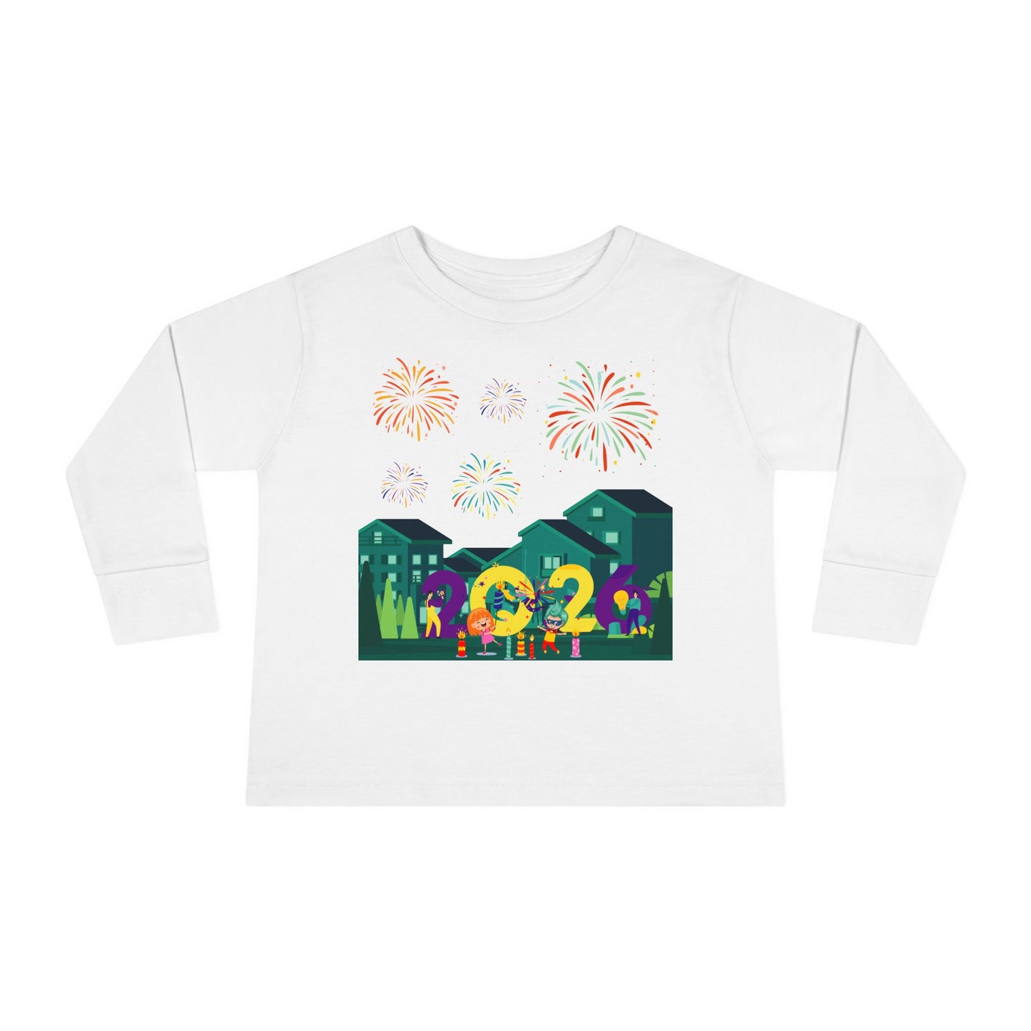 Toddler Long Sleeve Tee - Super kiddo on house - [[{"value":"Wonderwear Kid"}]]