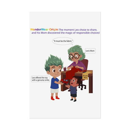 Rolled Posters - WonderWear Origin - [[{"value":"Wonderwear Kid"}]]