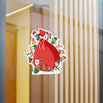 Christmas Kiss-Cut Vinyl Decals – Super kiddo and big gift - [[{"value":"Wonderwear Kid"}]]