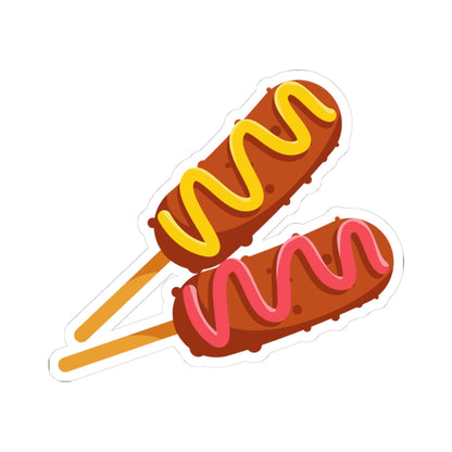 Kiss-Cut Vinyl Decals - Sausage Printify