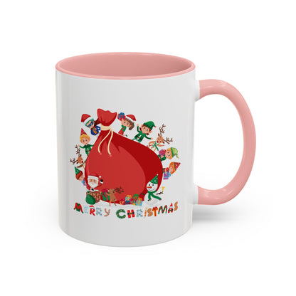 Accent Coffee Mug - Super kiddo and big christmas gift - [[{"value":"Wonderwear Kid"}]]