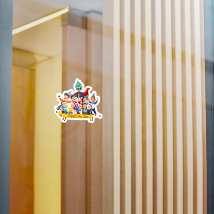 Christmas Kiss-Cut Vinyl Decals – Happy new year with friends - [[{"value":"Wonderwear Kid"}]]