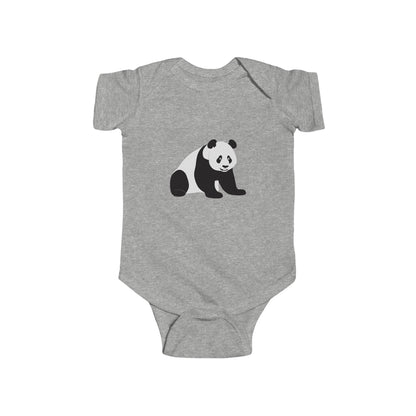 Adorable heh panda infant bodysuit Printify