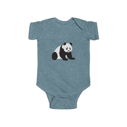 Adorable heh panda infant bodysuit Printify