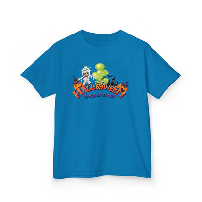 Kids Heavy Cotton™ Tee - Trick or Treat - [[{"value":"Wonderwear Kid"}]]