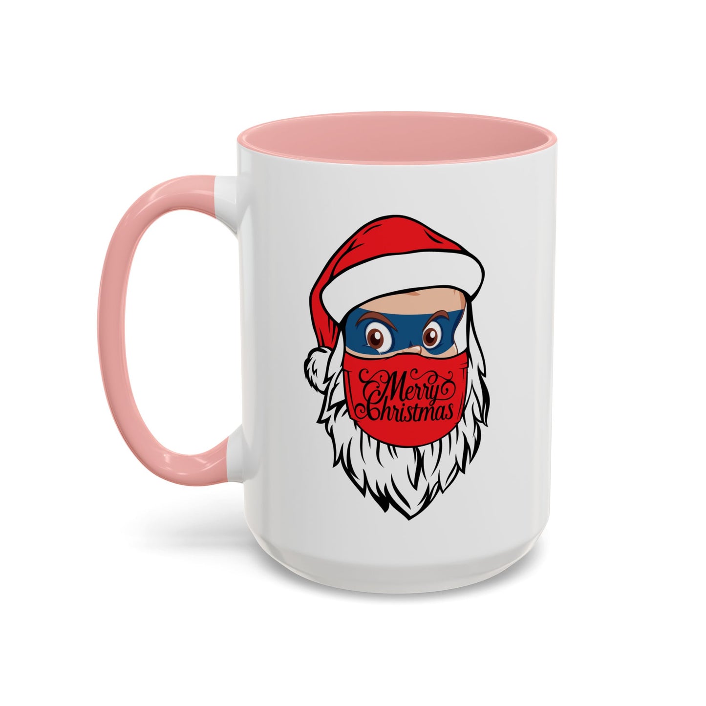 Accent Coffee Mug - Santa Super kiddo