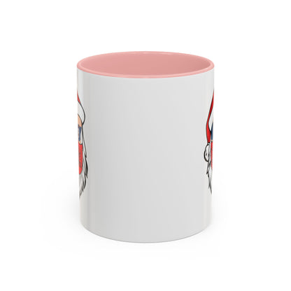 Accent Coffee Mug - Santa Super kiddo - [[{"value":"Wonderwear Kid"}]]