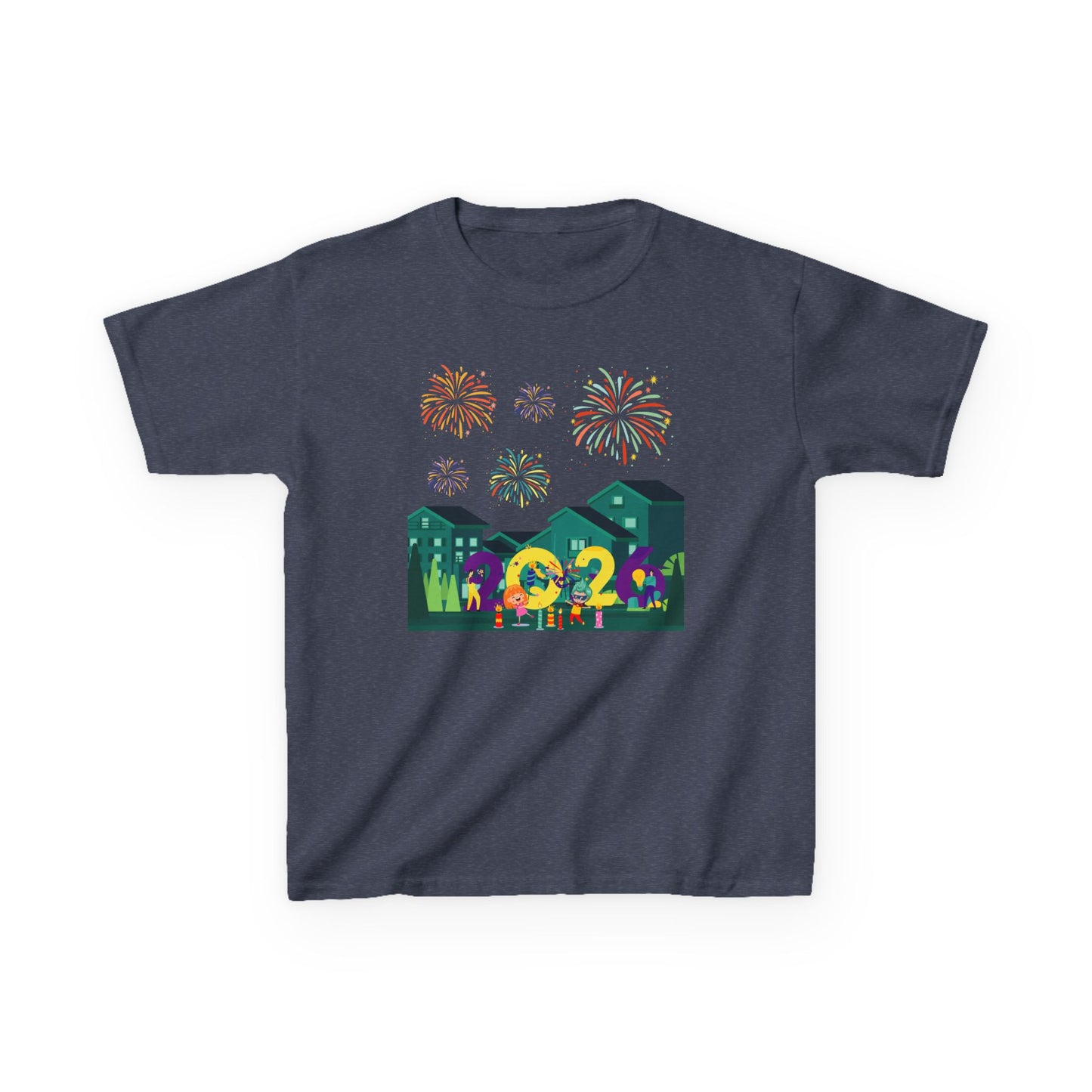 Kids Heavy Cotton™ Tee - Super kiddo on house - [[{"value":"Wonderwear Kid"}]]