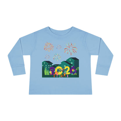 Toddler Long Sleeve Tee - Super kiddo on house - [[{"value":"Wonderwear Kid"}]]