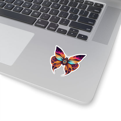 Kiss-Cut Vinyl Decals - beautiful butterfly Printify