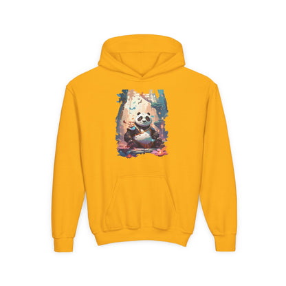 Youth Heavy Blend Hooded Sweatshirt - Kung fu Panda Printify