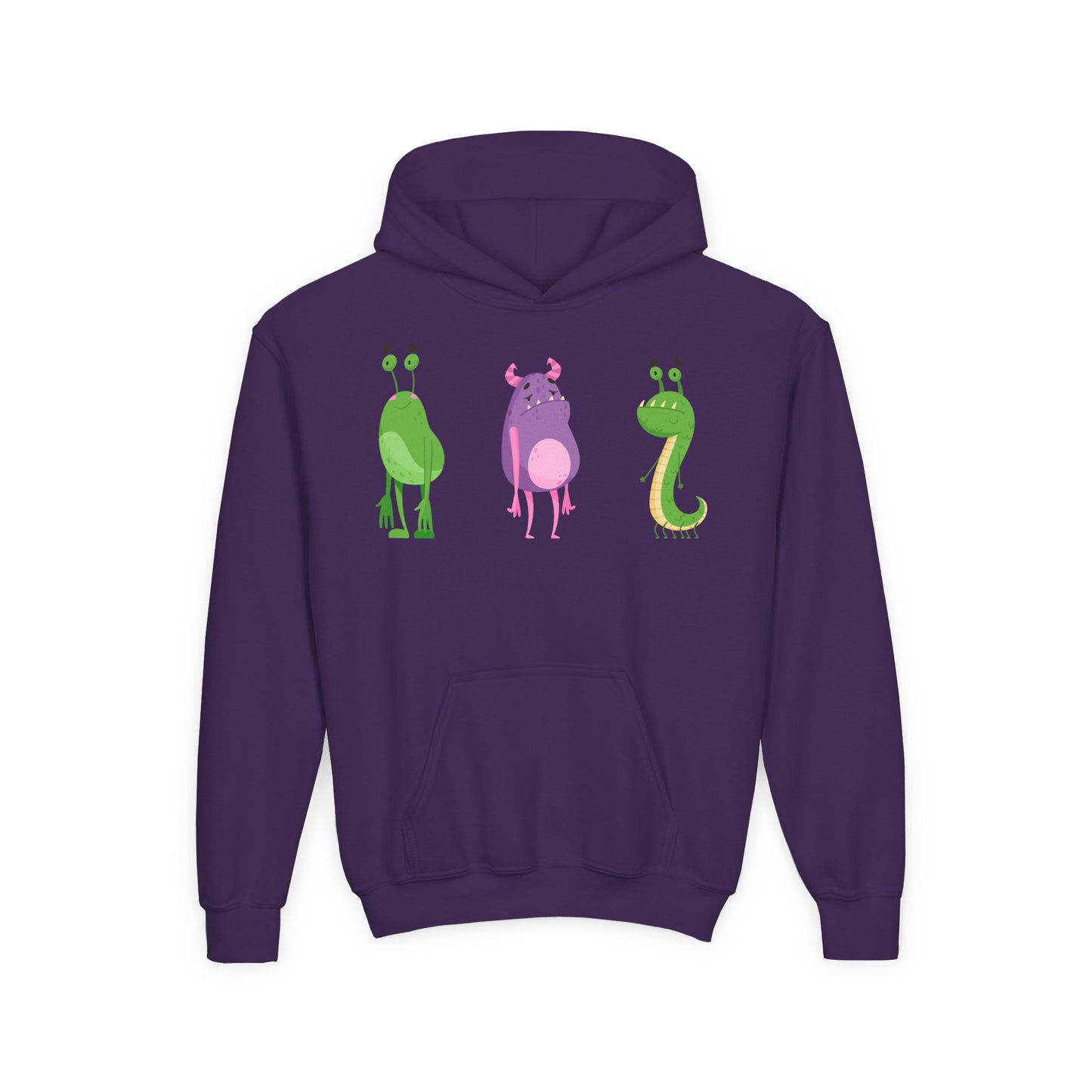 Youth Heavy Blend Hooded Sweatshirt -  Baby monsters
