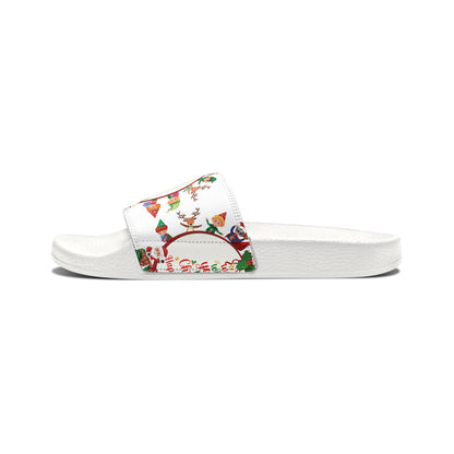 Youth Removable-Strap Sandals - We wish you a merry christmas - [[{"value":"Wonderwear Kid"}]]