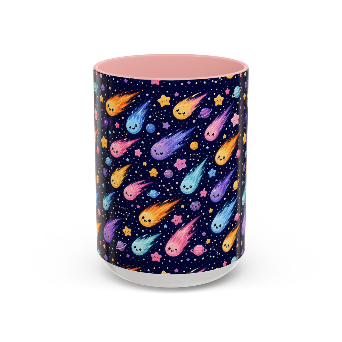 Accent Coffee Mug  (11/15 oz) - Cosmic Comet