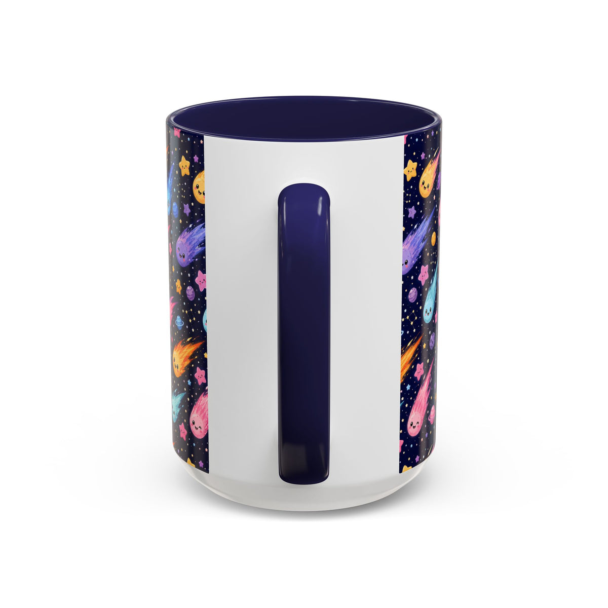 Accent Coffee Mug  (11/15 oz) - Cosmic Comet