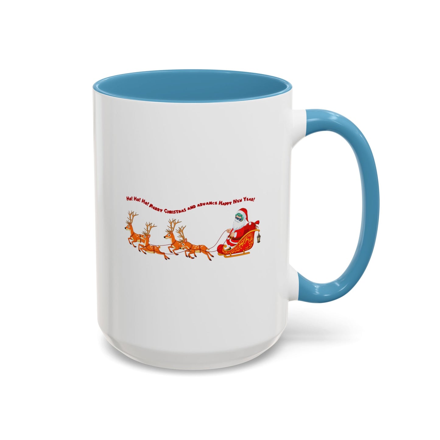 Accent Coffee Mug - Santa kiddo