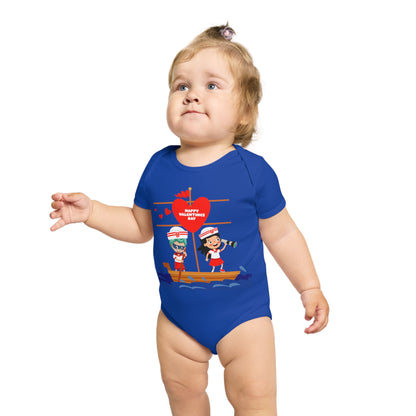 Infant Fine Jersey Bodysuit - Valentines -  Love sailing - [[{"value":"Wonderwear Kid"}]]