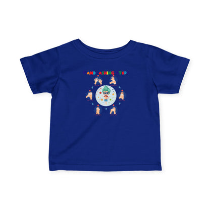 Infant Fine Jersey Tee - Super kiddo how to wash hand properly - [[{"value":"Wonderwear Kid"}]]