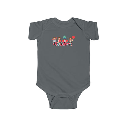 Infant Fine Jersey Bodysuit - Valentines -  Super kiddo love - [[{"value":"Wonderwear Kid"}]]