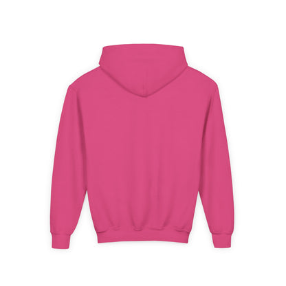 Youth Heavy Blend Hooded Sweatshirt - Butterfly - blue Printify