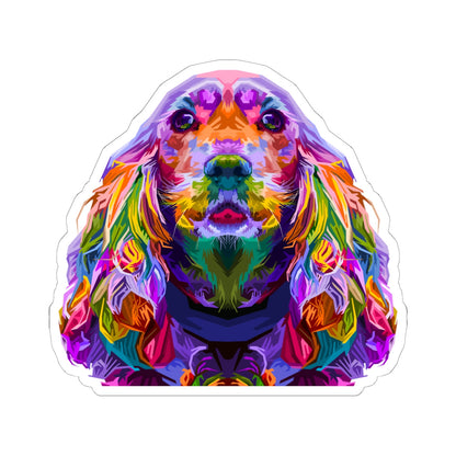 Kiss-Cut Stickers - The golden retriever Printify