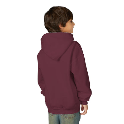 Youth hoodie with adorable turtle design Printify