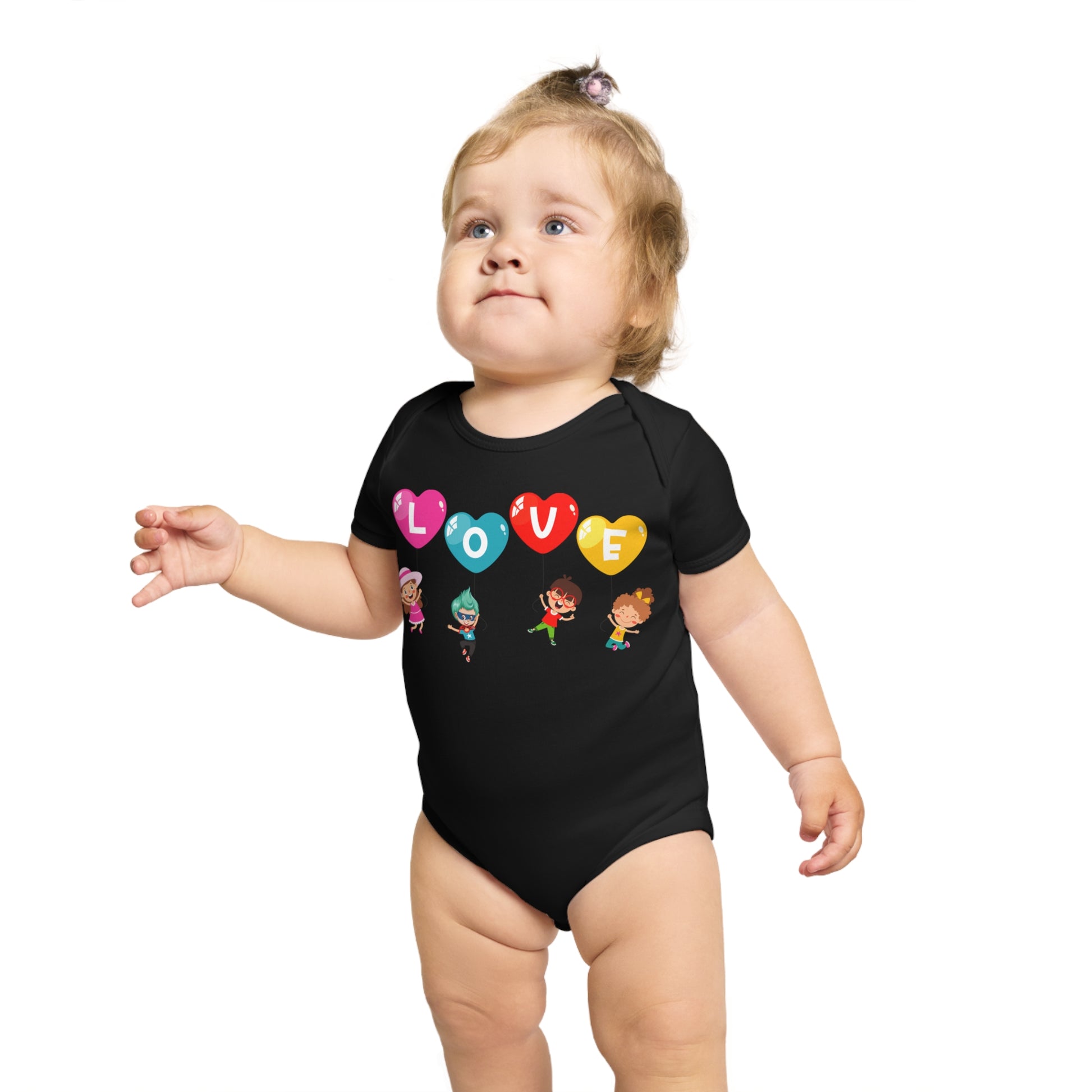 Infant Fine Jersey Bodysuit - Valentines -  Love - [[{"value":"Wonderwear Kid"}]]