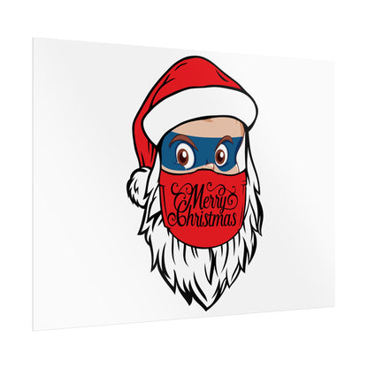 Rolled Posters - Santa Super kiddo - [[{"value":"Wonderwear Kid"}]]